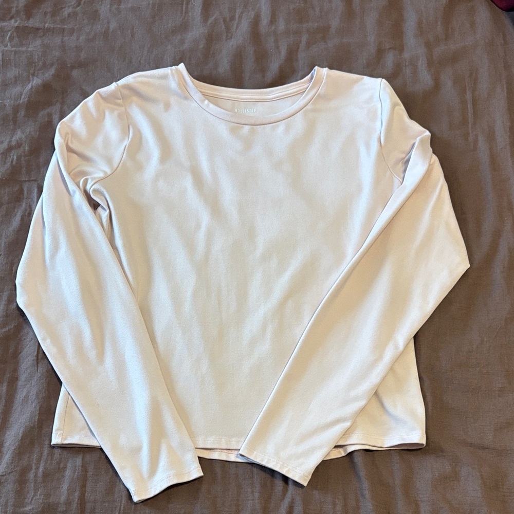 Hollister Creamy pink Long Sleeve Top